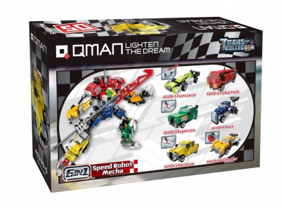 Конструктор Qman Машины 131 деталь 1-00451028_3