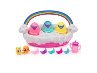 Игровой набор Hatchimals Хэтчималс 3 яйца в корзинке 1-00450904_5