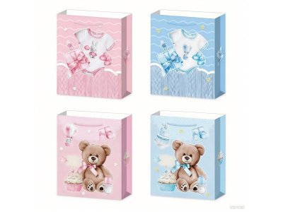 Пакет подарочный Top Shine Baby 31*40*12 см в ассорт. 100457503