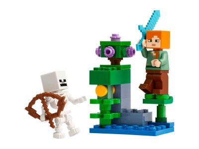 Конструктор LEGO Minecraft Бой в пышной пещере 30705 1-00465008_2
