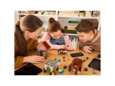 Конструктор LEGO Minecraft Застава грабителей и Опустошитель 21278 1-00465012_3