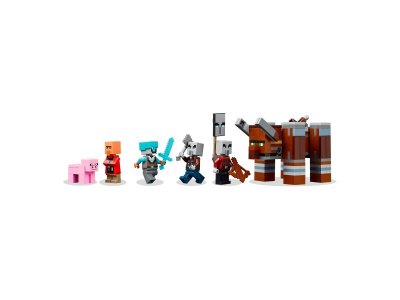 Конструктор LEGO Minecraft Застава грабителей и Опустошитель 21278 1-00465012_6