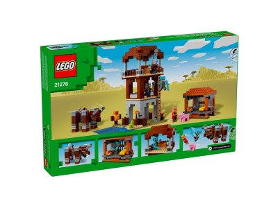 Конструктор LEGO Minecraft Застава грабителей и Опустошитель 21278 1-00465012_12