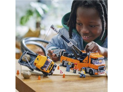 Конструктор LEGO City Тяжелый эвакуатор с краном 60467 1-00465025_3