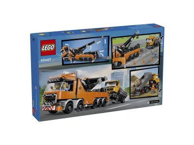 Конструктор LEGO City Тяжелый эвакуатор с краном 60467 1-00465025_8
