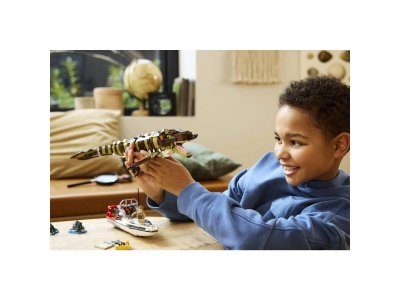 Конструктор LEGO Jurassic World Погоня за Мозазавром на лодке 76974 1-00465027_5
