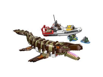 Конструктор LEGO Jurassic World Погоня за Мозазавром на лодке 76974 1-00465027_9