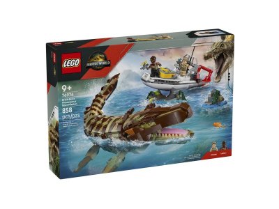 Конструктор LEGO Jurassic World Погоня за Мозазавром на лодке 76974 1-00465027_7