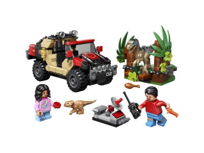 Конструктор LEGO Jurassic World Побег раптора по бездорожью 76972 1-00465030_2