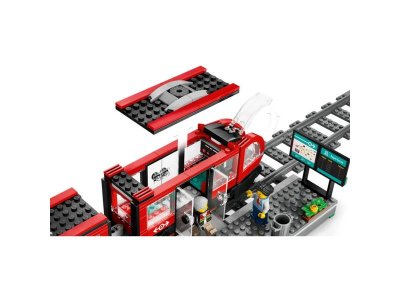 Конструктор LEGO City Трамвай и остановка в центре города 60423 1-00440692_10