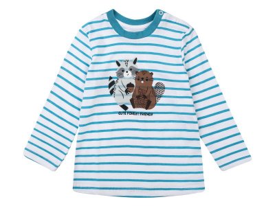 Лонгслив Palloncino Beaver team голубой 100460706