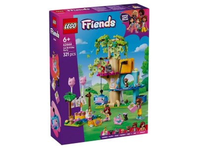 Конструктор LEGO Friends Кошачий день рождения и домик на дереве 42666 1-00463746_9