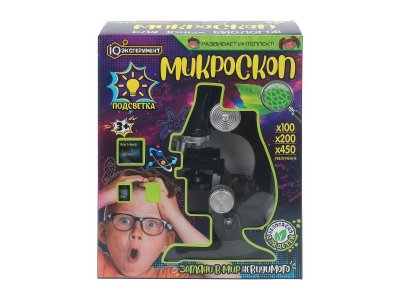 Игрушка IQ Эксперимент Опыты Микроскоп 1-00465034_2