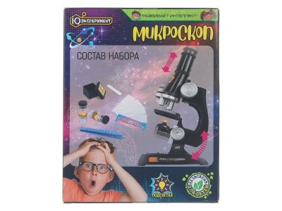 Игрушка IQ Эксперимент Опыты Микроскоп 1-00465034_4