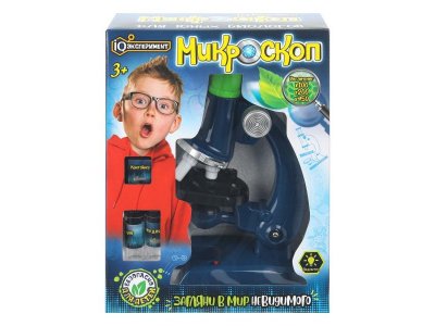 Игрушка IQ Эксперимент Опыты Микроскоп 1-00465035_2