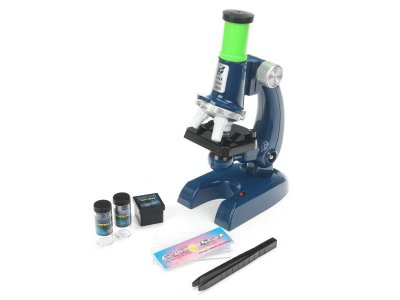 Игрушка IQ Эксперимент Опыты Микроскоп разноцветный 100465035