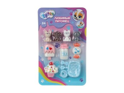 Набор игровой Тутти с 4 питомцами и 5 аксессуарами 1-00465036_2