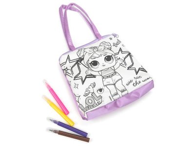 Набор для росписи Мульти Арт Сумка-трапеция ЛОЛ 1-00465057_3