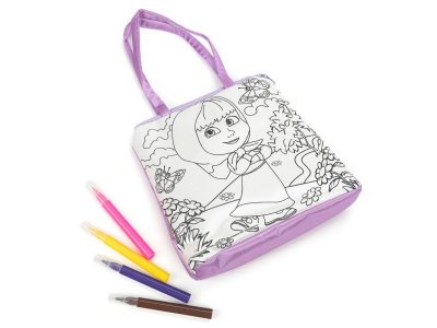 Набор для росписи Мульти Арт Сумка-трапеция Маша и Медведь 1-00465058_3