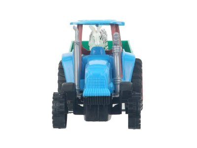 Машинка Технодрайв Трактор с прицепом 1-00465075_6