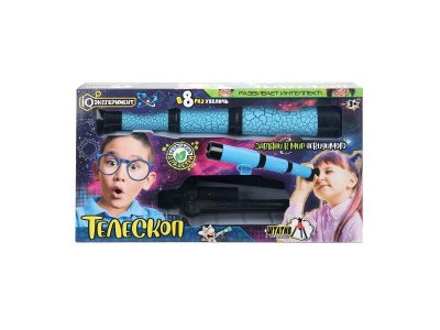 Игрушка IQ Эксперимент Опыты Телескоп 1-00465076_2