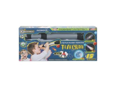 Игрушка IQ Эксперимент Опыты Телескоп 1-00465085_2