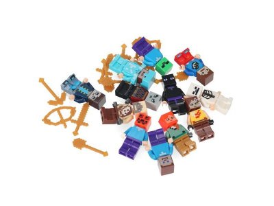 Конструктор Город мастеров Фигурки Мой мир 12 шт. 1-00465111_3