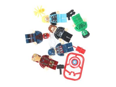 Конструктор Город мастеров Фигурки Супергерои 6 шт. 1-00465120_3