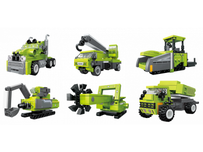 Конструктор Qman Строительная техника 101 деталь 1-00451033_4