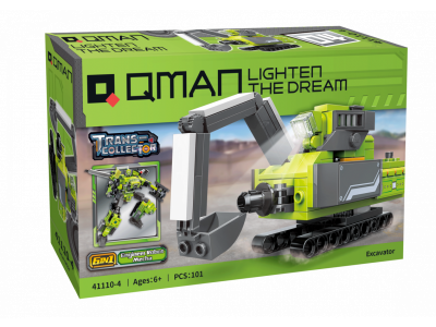 Конструктор Qman Строительная техника 101 деталь 1-00451033_2