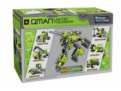 Конструктор Qman Строительная техника 101 деталь 1-00451033_3