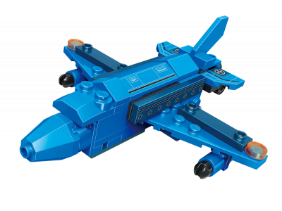 Конструктор Qman Транспорт 63 детали 1-00451050_1