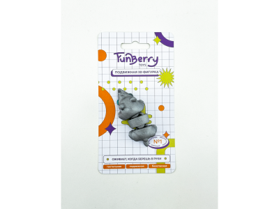 Игрушка Funberry toys 3D Носорог Рино 1-00465157_2