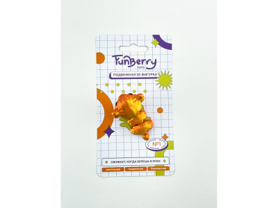 Игрушка Funberry toys 3D Бычок Дин 1-00465158_2