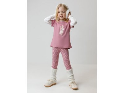 Лосины Crockid розовый 100465331