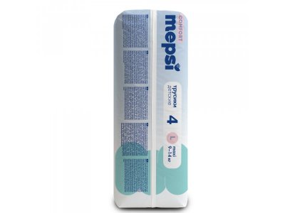Подгузники-трусики Mepsi Comfort размер L 9-14 кг, 70 шт 1-00465479_2