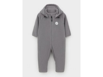 Комбинезон флисовый Crockid серый 100465953