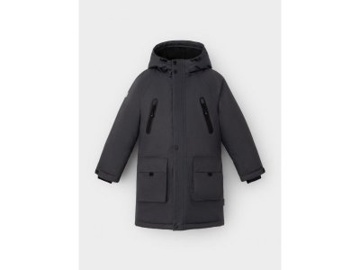 Пальто зимнее Crockid темно-серый 100466178