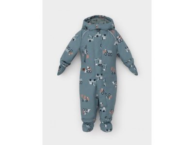 Комбинезон зимний Crockid бирюзовый 100466541