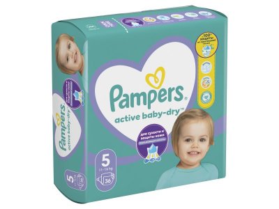 Pampers Active Baby (11-16 кг) 36 шт 1-00466616_2