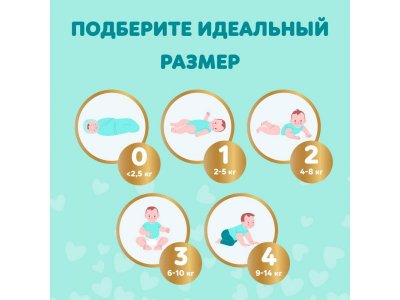 Подгузники Pampers Premium Care Maxi 9-14 кг, Мега Супер Упаковка, 108 шт. 1-00276716_3