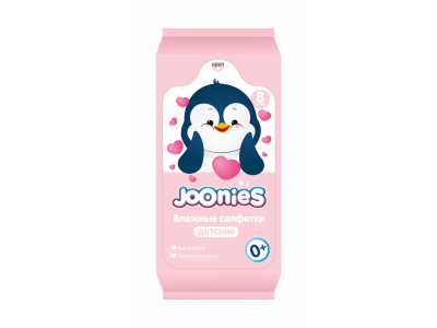 Салфетки влажные Joonies Мини 8 шт*8  уп 1-00466635_6