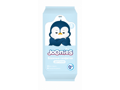 Салфетки влажные Joonies Мини 8 шт*8  уп 1-00466635_8