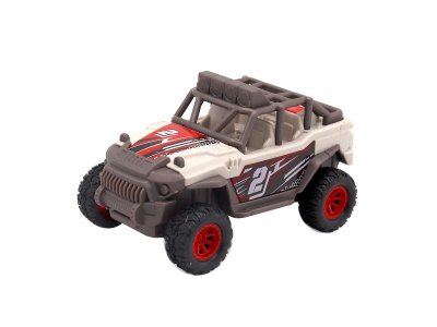 Набор игровой Funky Toys Безумные гонки Машинки-внедорожники, свет/звук, 12 см 1-00464969_5