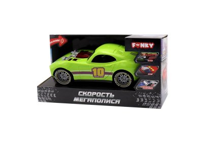 Игрушка Funky Toys Машинка фрикцион. Скорость мегаполиса. Спортивный автомобиль, откр. двери, свет/з 1-00464972_6