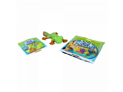 Фигурка-тянучка Sbabam Jelly Planet Лягушки и ящерицы в ассорт. 100467096