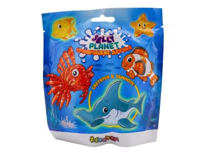 Фигурка-тянучка Jelly Planet Тропические друзья 1-00467100_2