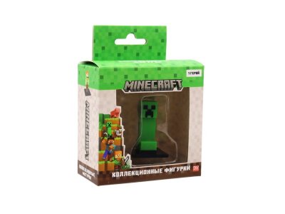 Фигурка коллекционная Minecraft Minecraft Зелёный крипер 1-00467084_3