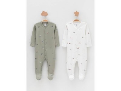 Комбинезон Crockid 2 шт. хаки 100467531