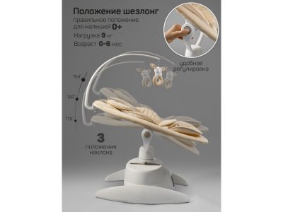Качели электронные Amarobaby Smart swing 1-00467803_6
